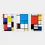 Wallity Set uramljenih slika 3BC_UN3219929, 3 dijela