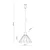 TK Lighting Viseča svetilka MODESTO BLACK 10160