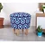 Atelier del Sofa Tabure 42cm Plavo-Belo