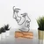 Aberto Design Dekorativna figura M-035, 17x38x3.5 cm, Crna