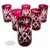 Marika Kozarci za vodko Ruby Crystal 40 ml z vonjem ananasa