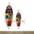 WallXpert dekorativna daska za surf od pleksiglasa Mvsf54M, ilustracija Španije sa Sagradom Familijom i Trijumfalnom kapijom, 36 x 100 cm