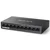 Svič 10/100 10-port Mercusys MS110P/8-Port PoE+