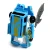 Transformer avto/robot plast 14cm moder, 17x26x6cm