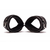 Devil Sticks Hand Cuffs 049 Black