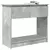 konzolni stol s ladicama beton sivi 85,5x38,5x74,5 cm