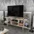 Hanah Home TV Komoda Akya, 160x38,6x35 cm, Bež-Bela