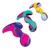 NMC Silicone 3in1 Butt Plug Set Multicolor