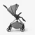 Kikka Boo Kolica Lanah 2in1 set sa tvrdom korpom Grey