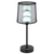 Globo 21008S - LED prigušiva stona lampa LUNKI LED/2,5W/3,7V 2700/4000/6500K crna