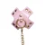 NALEPKI BK WITH CHAIN PINK