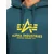 ALPHA INDUSTRIES Majica rumena/petrol