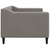 Vidaxl Raztegljiv kavč taupe 80x200 cm blago