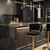 EH Barski stol Tresso Gold Black Velvet