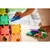 Cleverclixx Magnetni gradbeni set Brick Tiles Pack Intense – 16 kos