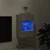 Zidni TV ormarić s LED svjetlima siva boja hrasta 40x30x60,5 cm