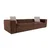 Atelier del Sofa Trosed Lora L2 108x65x150cm Braon