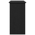 Radni stol crni 80 x 40 x 75 cm od iverice