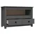 TV ormarić sivi 79 x 35 x 52 cm od masivne borovine