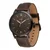 FOSSIL Analogna ura, rjava