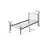 Woody Fashion Single Bedstead K25 - Black (100 x 200)