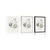 Plakat rastline v boho stilu - 60x90 no frame