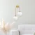 Opviq Jewel 10585 Zidna lampa, Zlatna