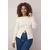 Trendyol Curve Ženska bluza Tbbaw26Af00028, Bež