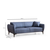 Atelier del Sofa Trosed Belissimo 220x67x95cm Plavi