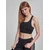 Športni modrček URBAN CLASSICS - Tech Mesh Zipped Bra - črna - TB2029