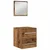 Set namještaja za kupaonicu 2 pcs Staro drvo Konstruirano drvo