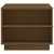 Greatstore Klubska mizica medeno rjava 100x50x41 cm trdna borovina