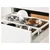 METOD / MAXIMERA Pod.ormar.4fronta/2donj/3sred.fioke, bela/Veddinge bela, 60x60 cm