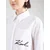 KARL LAGERFELD Srajca B1W11013 Bela Relaxed Fit