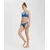 Arena solid tie back top royal/white 34