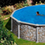 PLANET POOL bazen SOLO KIT 610P (610x375x120cm), (art. 4248), imitacija naravnega kamna