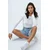Trend Alacati Stili Ženska bluza dugih rukava Alc-X12694, Bela