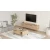 Hanah Home Set TV komoda i klub sto ON19-S, Hrast