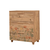 Hanah Home Komoda Leva Gravis Tulip 80x95x43cm Bež