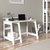 Hanah Home Radni sto Country, 120x73x60 cm, Sivi