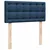 Vidaxl Box spring postelja z vzmetnico modra 90x200 cm blago