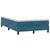 Vidaxl Box spring postelja brez vzmetnico temno modra 120x210 cm žamet