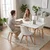 Silla 150 jedilni komplet 4+1, belo-belo