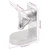 Držači za knjige 2 pcs Srebrno 21,5 x 15,5 x 20 cm Aluminij
