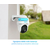 Reolink Go PT Plus + Reolink Solar panel 4G battery kamera