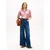 TOMMY HILFIGER Bluza Ess  ecru / češnjevo rdeča
