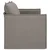 Vidaxl Kavč Taupe 196 x 82 x 85 cm blago