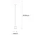 Conceptum Hypnose Luster MR-900, 102cm, 6 cm