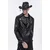 Moška biker jakna DEVIL FASHION - Abigor - črna - CT280