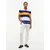 TOMMY HILFIGER Majica  modra / nočno modra / rumena / bela